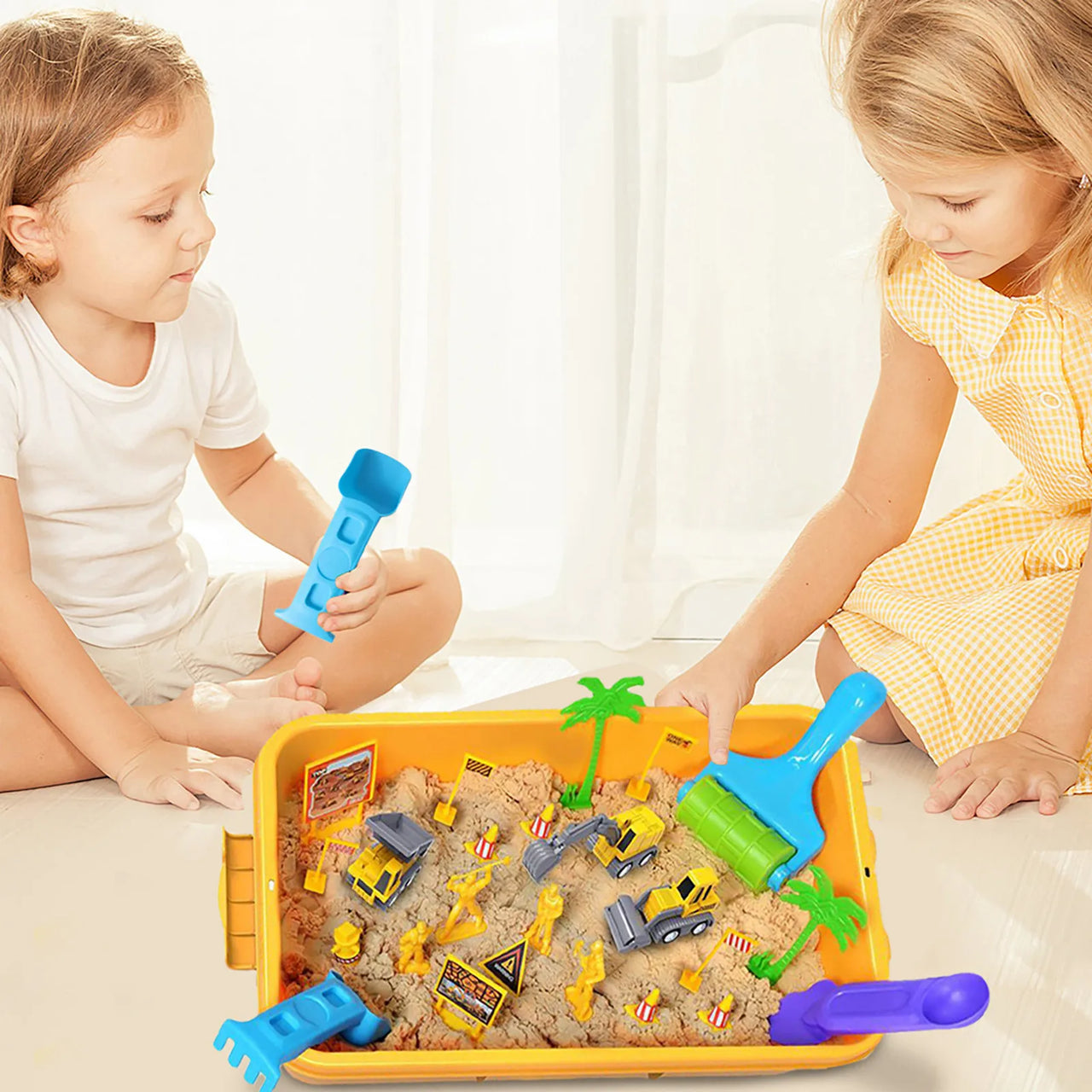 Sand Works – Excavation et construction – Jeu de sable cinétique