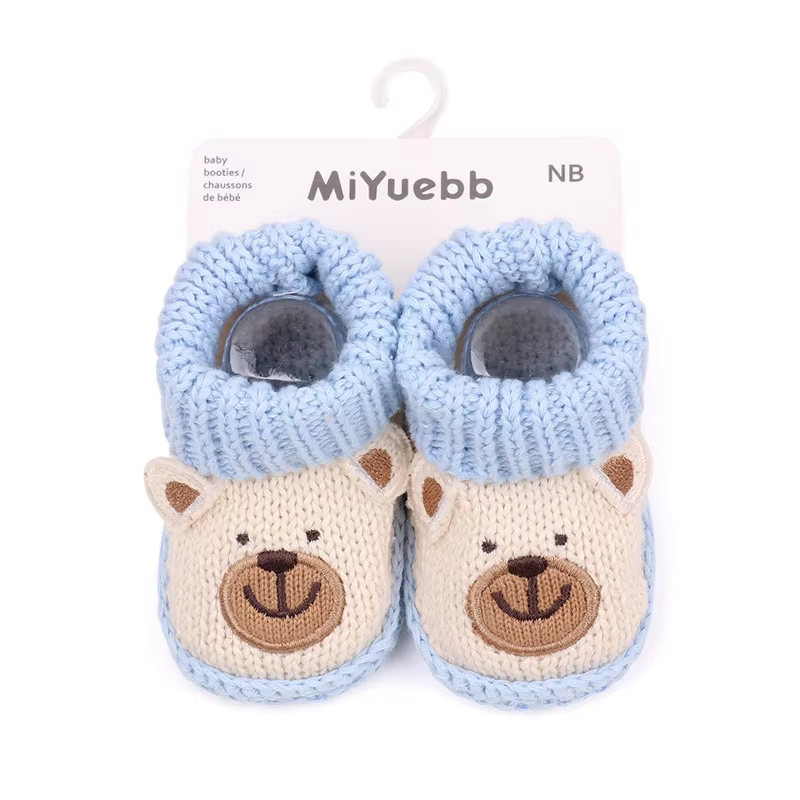 Mini Fashion – Chaussons tricotés pour bébé (3-6 mois)