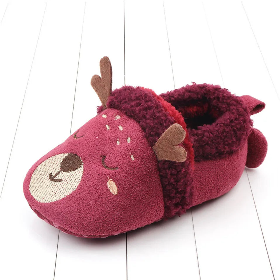 Mini Fashion™ - Animaux en peluche - Chaussons animaux pour tout-petits