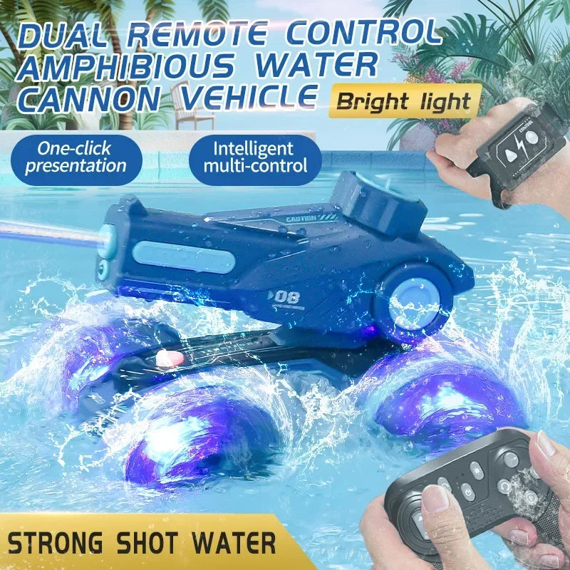 Aqua Racer™ – Double So Tough (Double si difficile) – Voiture de course amphibie RC