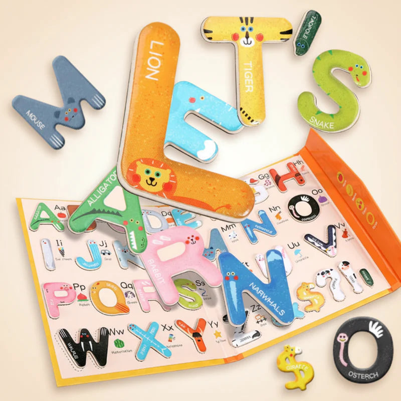 LittleSpeller – Créatif et éducatif – Livre de puzzles sur l'alphabet