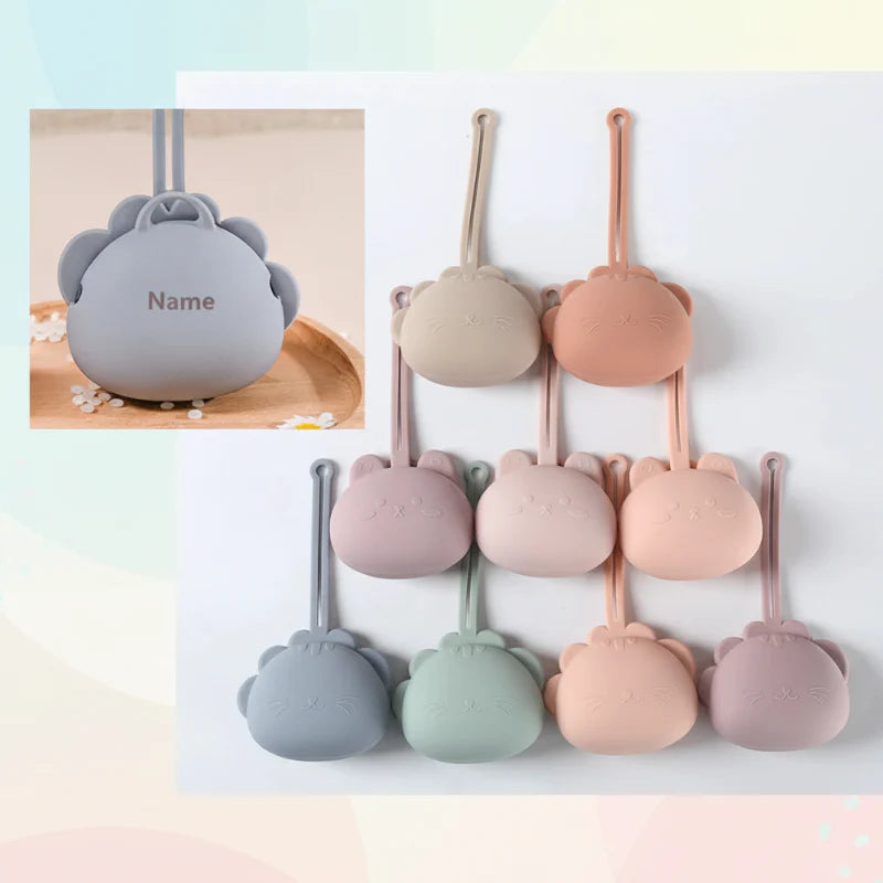 Personalized Pacifier Case – Gravé et pratique – Porte-tétine personnalisé
