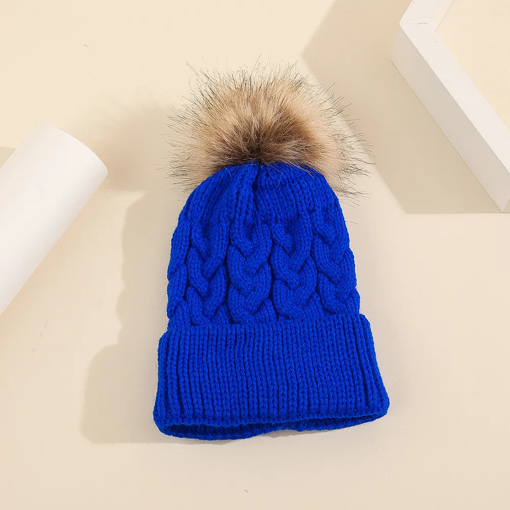 Mini Fashion™ - Police personnalisée - Chapeau avec pompon personnalisable