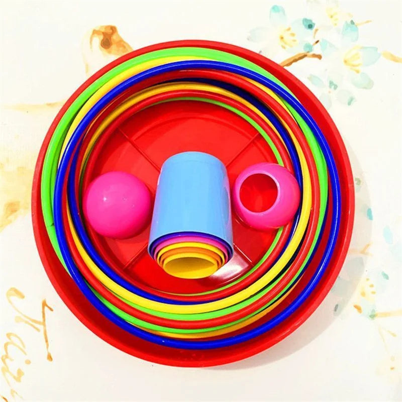 Throw Rings™ – Jeu de mik & match - Lancer des anneaux