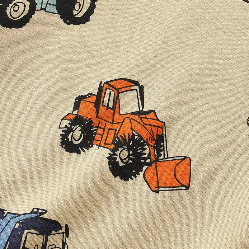 TruckTales – Doux et chaud - Pull avec des véhicules de construction colorés