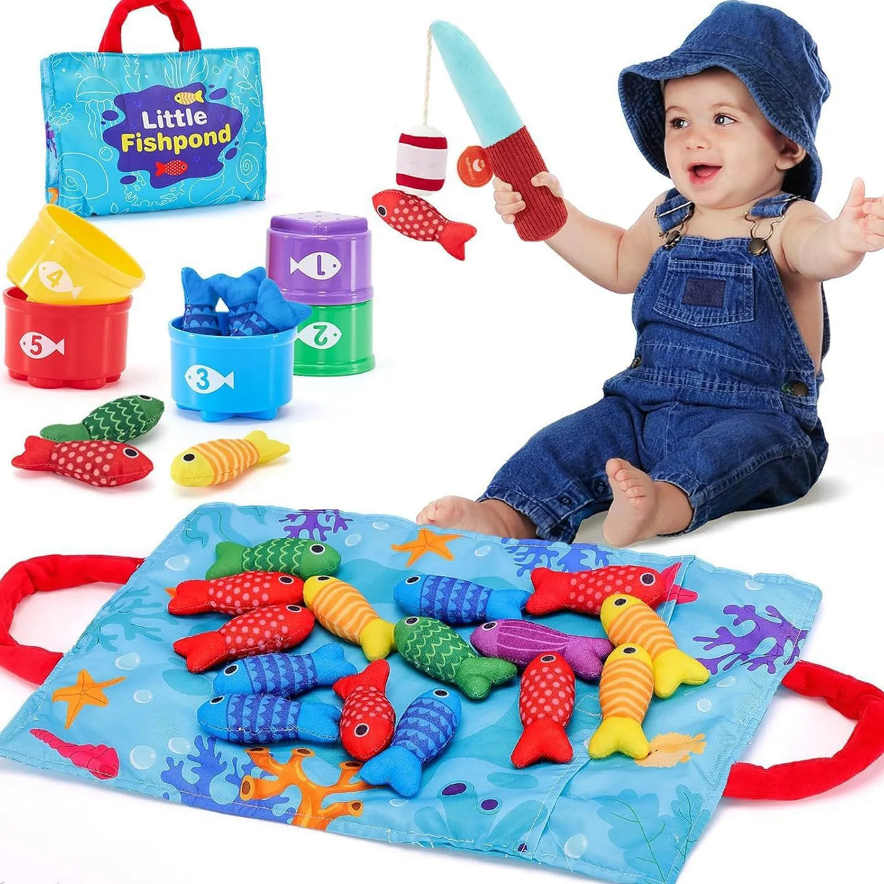 Magnetic Fishing Game™ -  Attrapez-les tous - Jeu de pêche magnétique