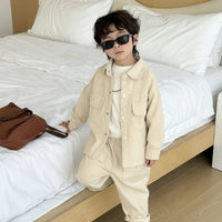 Thumbnail for Boys Fashion – Tendance et confort – Ensemble cargo pour garçons