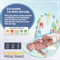 Thumbnail for Musical Baby Play Gym – Coloré et éducatif – Tapis de gymnastique pour bébé