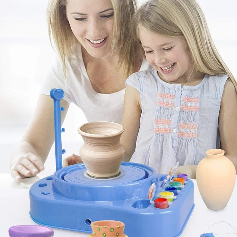 Kinds Potter Set™ - Création en Argile - Ensemble de poterie pour enfants