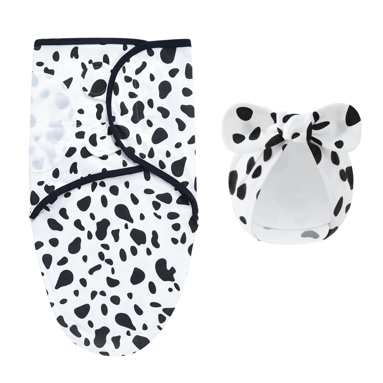DreamNest – Repos et confort – Couverture d'emmaillotage de luxe avec bonnet
