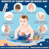 Thumbnail for TinyWave – Joyeux et stimulant – Tapis sensoriel aquatique pour bébé