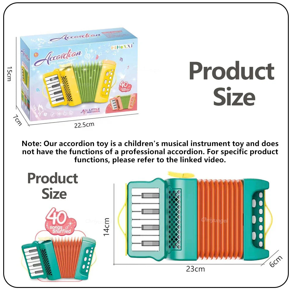 Mini Accordeon – Rythme et plaisir – Accordéon pour enfants