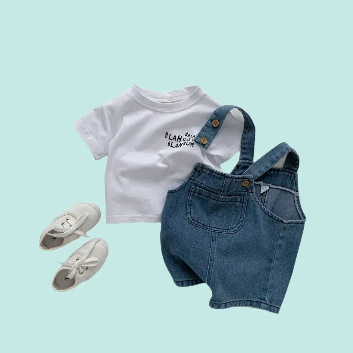 Mini Fashion™ - Ensemble de vêtements en denim pour garçons