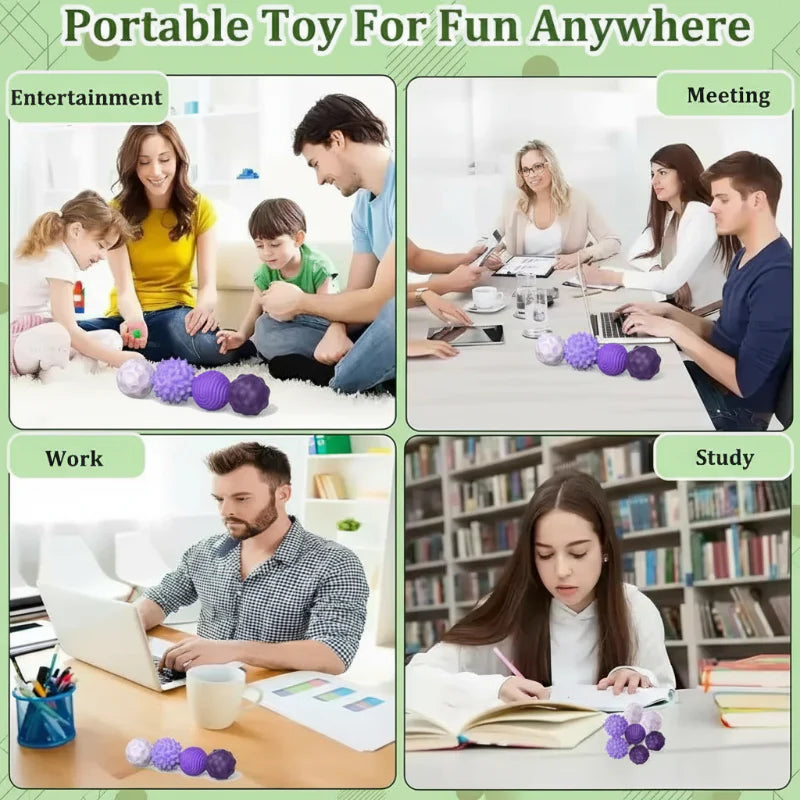 MagniFun – Apaisant et amusant – Boules magnétiques en silicone