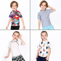 Thumbnail for SunnyGuard – Été & Protection – T-shirt de bain anti-UV à manches courtes pour enfants