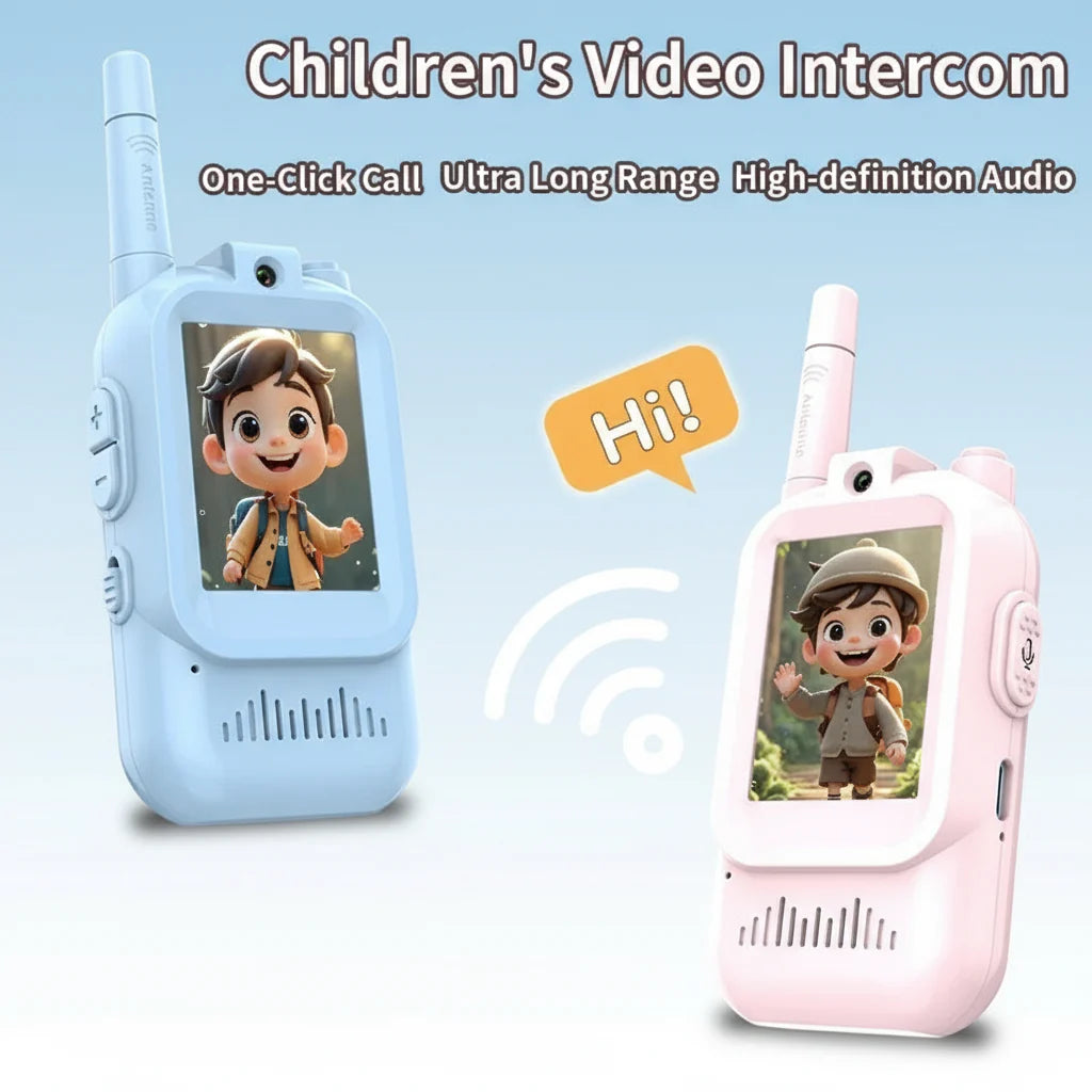 LittleVoice – Apprendre & S'amuser – Interphone vidéo pour jeunes explorateurs