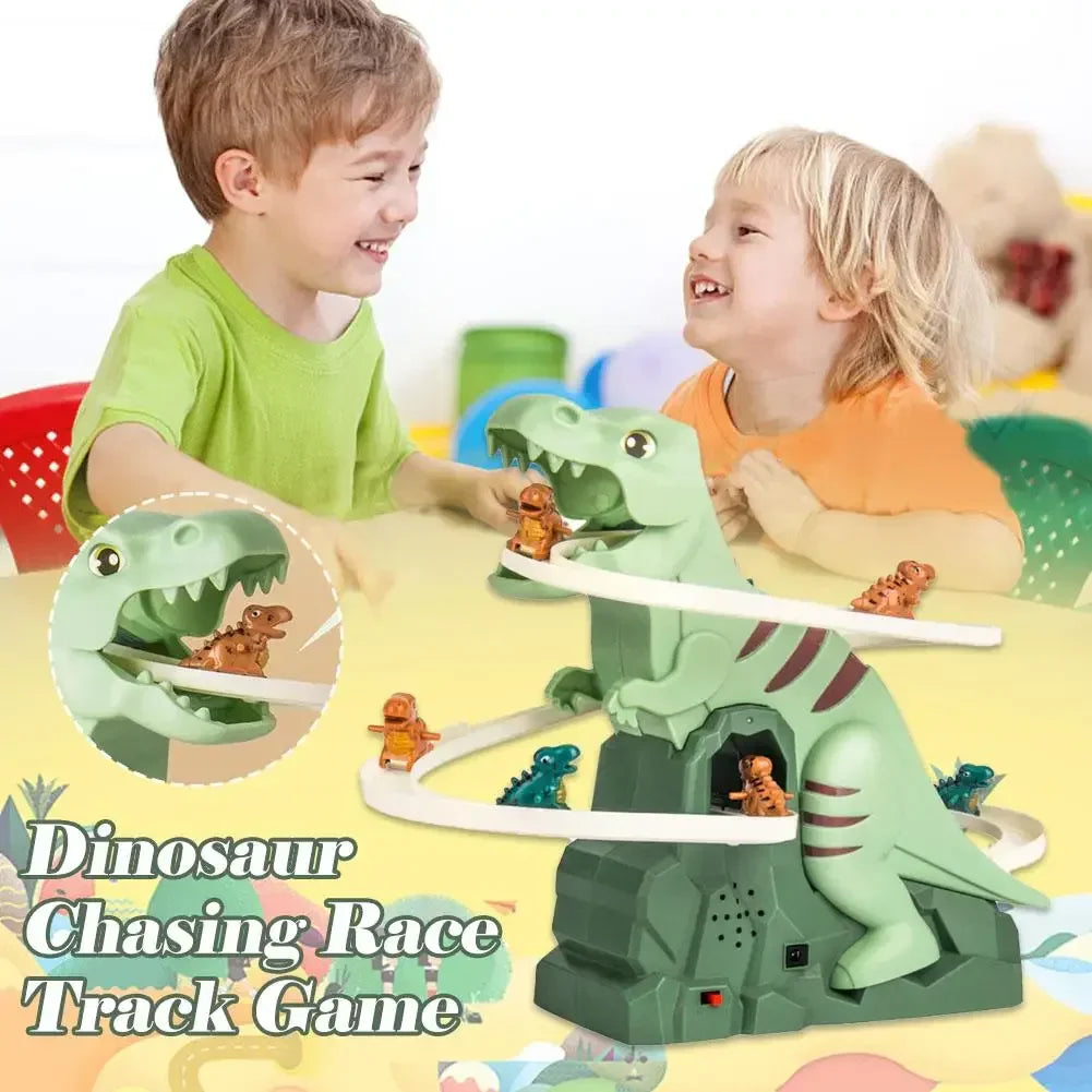 Dino Slide™ – Mini montagnes russes - Diapositive Dino