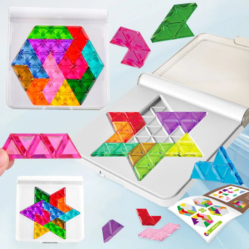 LogicStar – Créatif et éducatif – Jeu de société puzzle