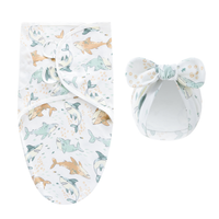 Thumbnail for DreamNest – Repos et confort – Couverture d'emmaillotage de luxe avec bonnet