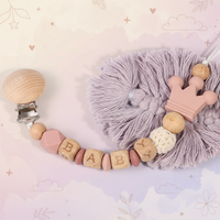 Thumbnail for Personalized Pacifier Chain – Sécurité et élégance - Attache-sucette personnalisée