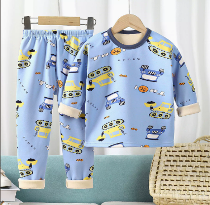 Mini Fashion - Design Cartoon Doux et Confortable - Pyjama Polaire Enfant