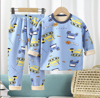Thumbnail for Mini Fashion - Design Cartoon Doux et Confortable - Pyjama Polaire Enfant