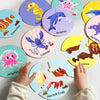 Dieren Match™ – Tourner et découvrir - puzzle 3 pièces