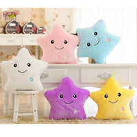 Thumbnail for Glow Star Pillow™ – Les étoiles s'amusent au lit - Oreiller câlin lumineux
