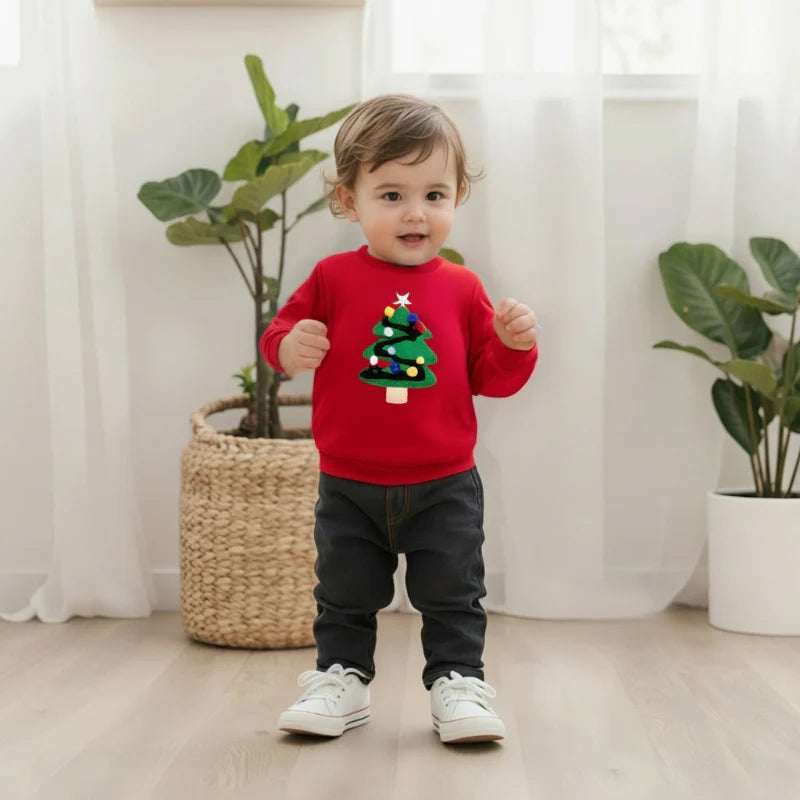 FrostyFit – Chaud et confortable – Pull rouge de Noël