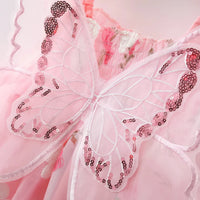 Thumbnail for Girls Butterfly Dress – Mignonne et légère – Robe pour enfant