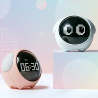 Thumbnail for Cute Expression Alarm Clock – Mignon et pratique – Réveil pour enfants