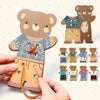ThreadBear – Adorable et éducatif – Jouet à enfiler Montessori Ours