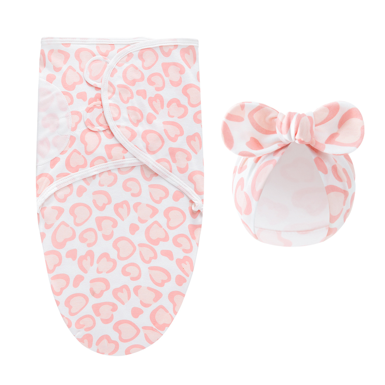 DreamNest – Repos et confort – Couverture d'emmaillotage de luxe avec bonnet