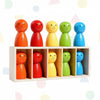 WoodenMatch – Intelligent et ludique – Jeu de couleurs Montessori