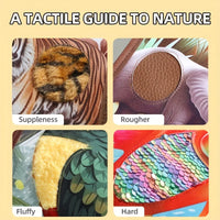 Thumbnail for Touch Book™ – Chatouilles et couleurs - Livret des sens Animaux