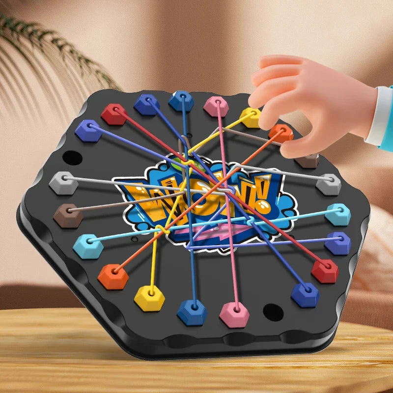 Color Rope Logic Game – Réflexion et interaction – Jeu de société