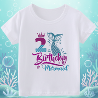 Thumbnail for Birthday Graphic Tee – Mignon et léger – T-shirt d'anniversaire pour enfant