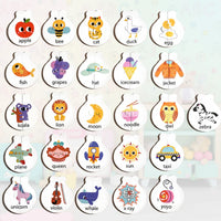 Thumbnail for Wooden Letter Matching Game – Apprentissage et jeux – Puzzle de l'alphabet
