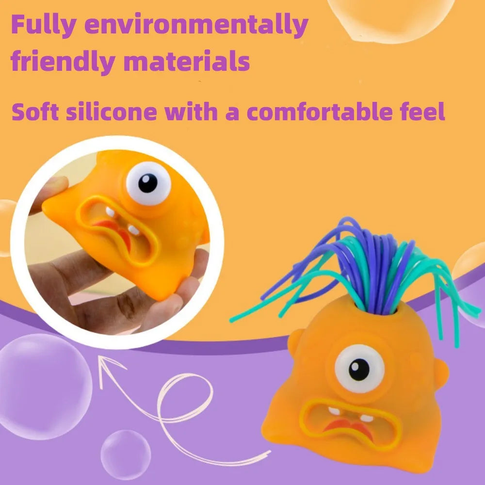 Yellie – Amusant et interactif – Jouet anti-stress Monster
