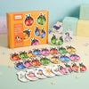 Wooden Letter Matching Game – Apprentissage et jeux – Puzzle de l'alphabet
