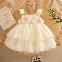 Thumbnail for Tulip Mesh Dress – Élégance et confort – Robe pour enfant