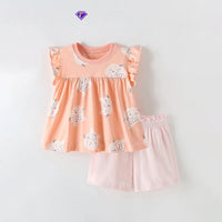 Thumbnail for SunnyBloom – Été & Adorable – Ensemble d'été assorti