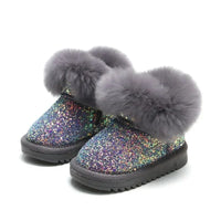 Thumbnail for Mini Fashion™ - Chaudes et élégantes - Chaussures d'hiver à paillettes pour enfants