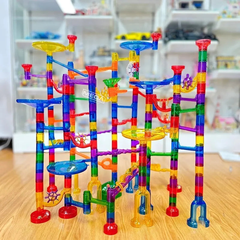 MarbleRun – Sûr et éducatif - Jeu de construction sur rails en marbre