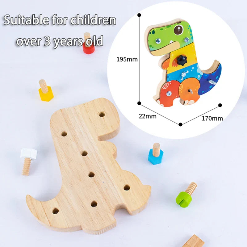 Dino Screwdriver Board™ - Tourner et Explorer - Jouets sensoriels