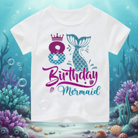Thumbnail for Birthday Graphic Tee – Mignon et léger – T-shirt d'anniversaire pour enfant