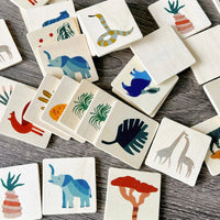 Thumbnail for MemoryMatch – Bois & Éducatif – Jeu de mémoire Jungle