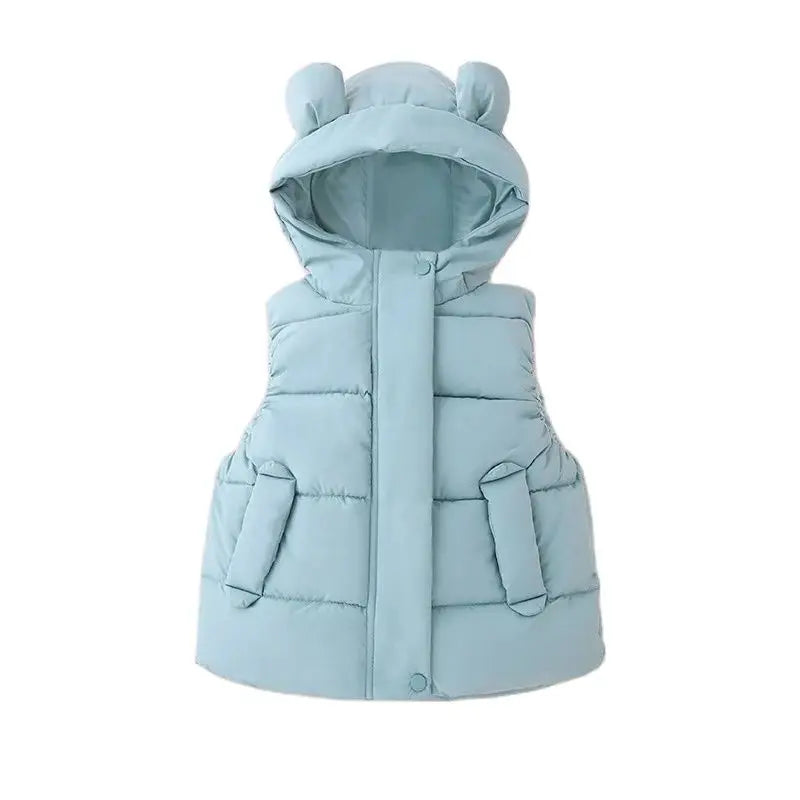 Mini Fashion™ - Chaud et Tendance - Gilet sans manches à capuche