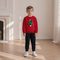 Thumbnail for FrostyFit – Chaud et confortable – Pull rouge de Noël