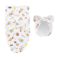 Thumbnail for DreamNest – Repos et confort – Couverture d'emmaillotage de luxe avec bonnet